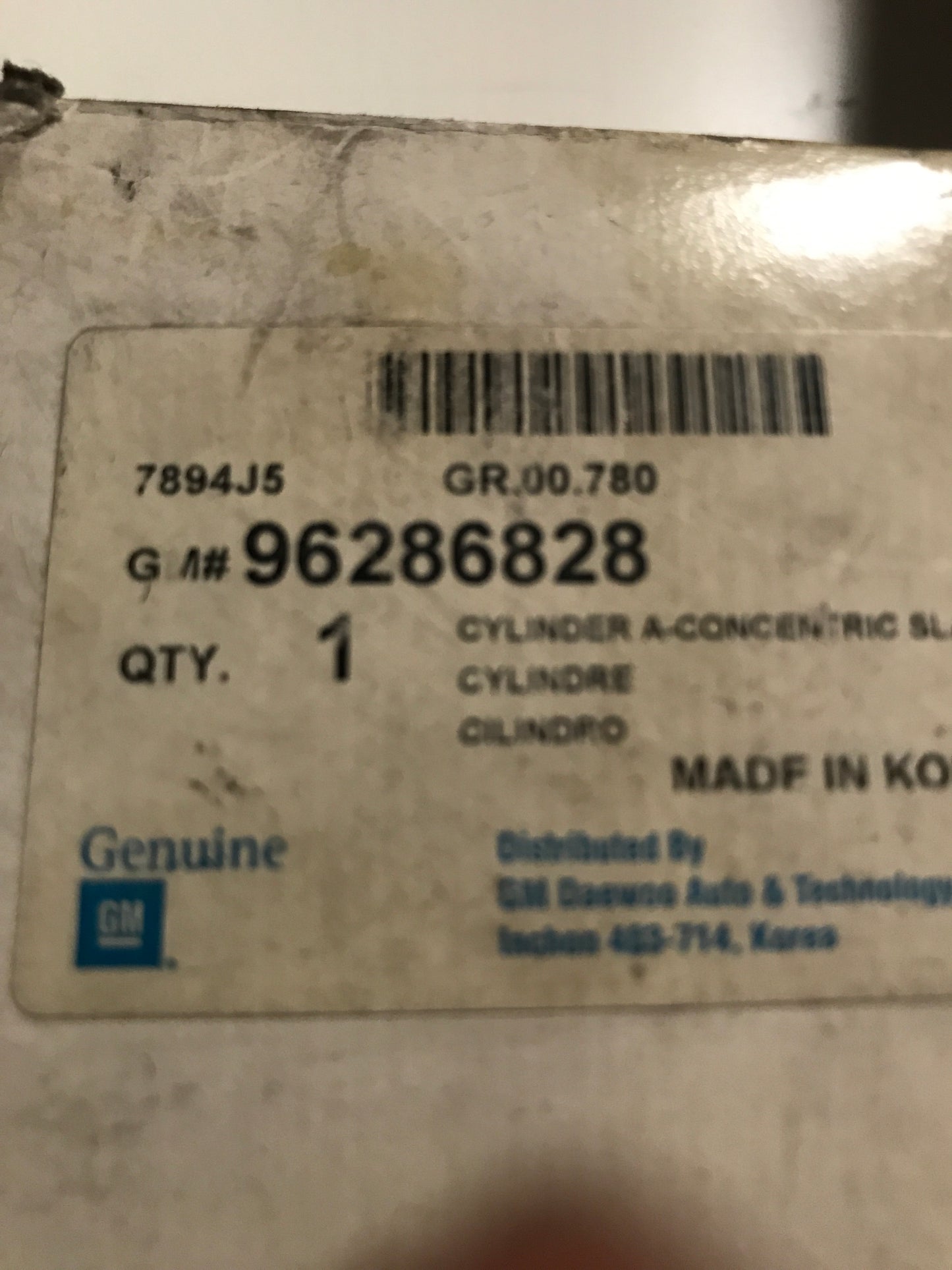 Original Chevrolet Epica Lacetti Zentralausrücker NEU