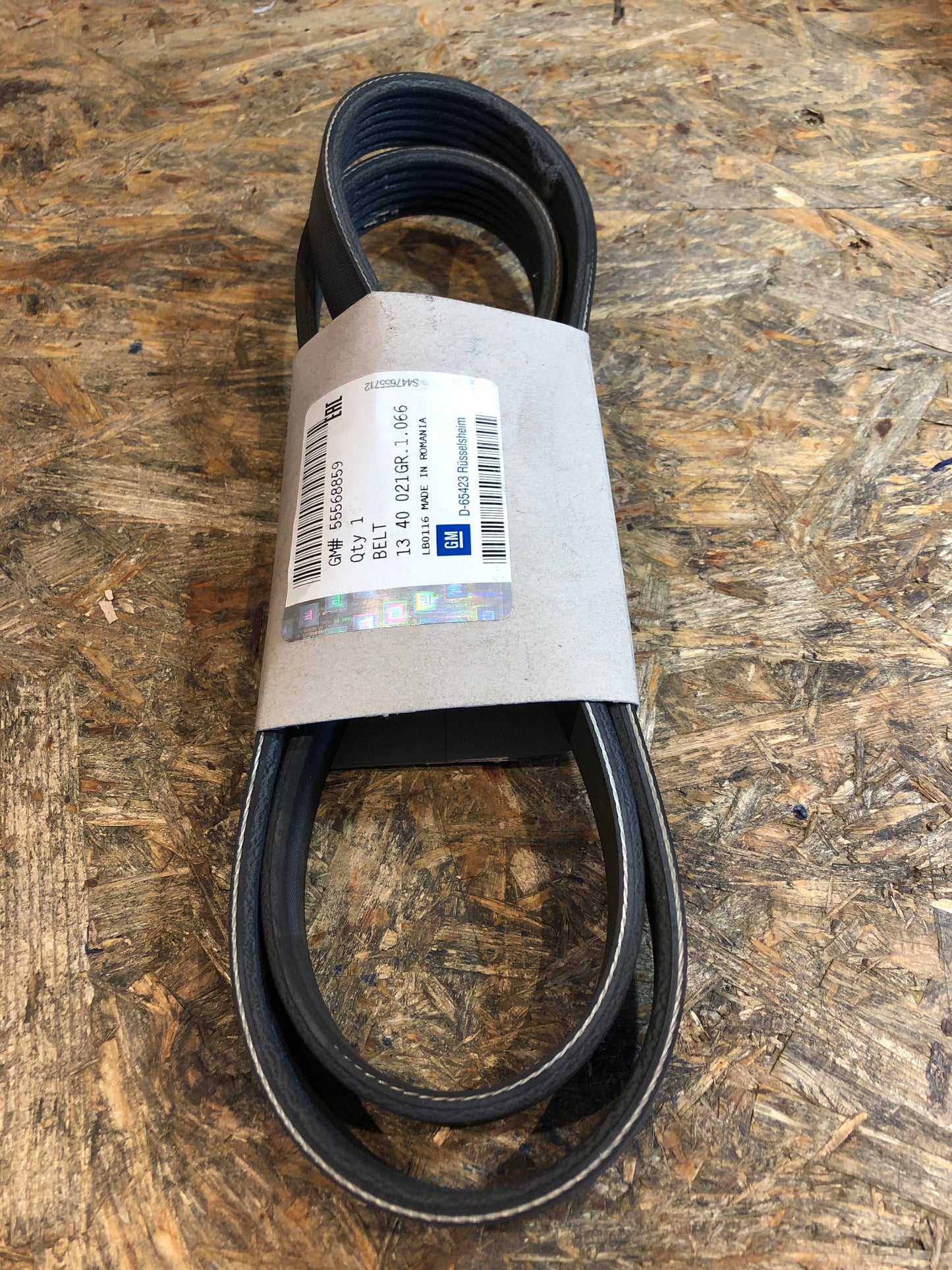 Original Opel Astra J Keilrippenriemen Neu