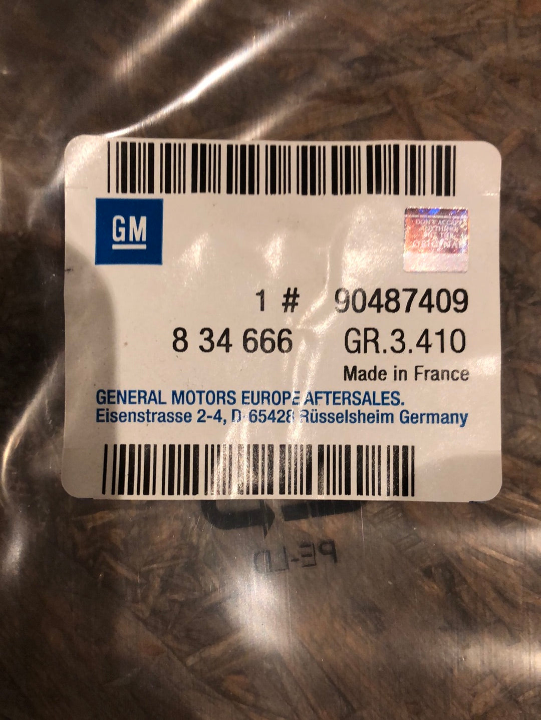 Original GM Cadillac Catera Bj. 97-01 Abdeckung Luftfilterkasten Neu