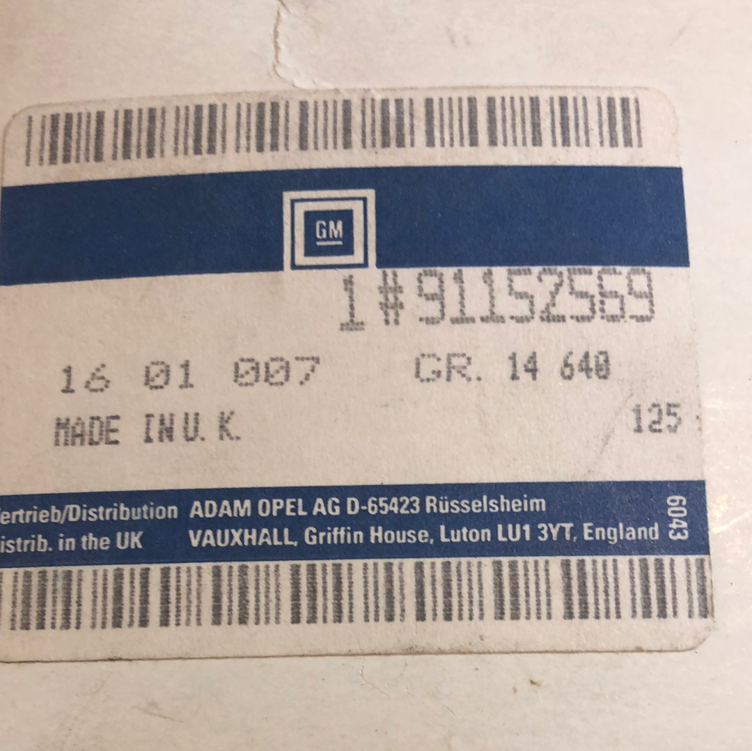 Frontera A Dachhalter / Hardtophalter original GM Opel Neu