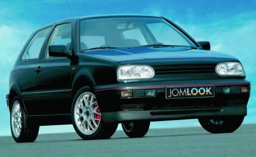 Spoilerlippe im Sport-Look passend für VW Golf 3 Baujahr 1991 - 1997 Limousine, Kombi und Cabrio