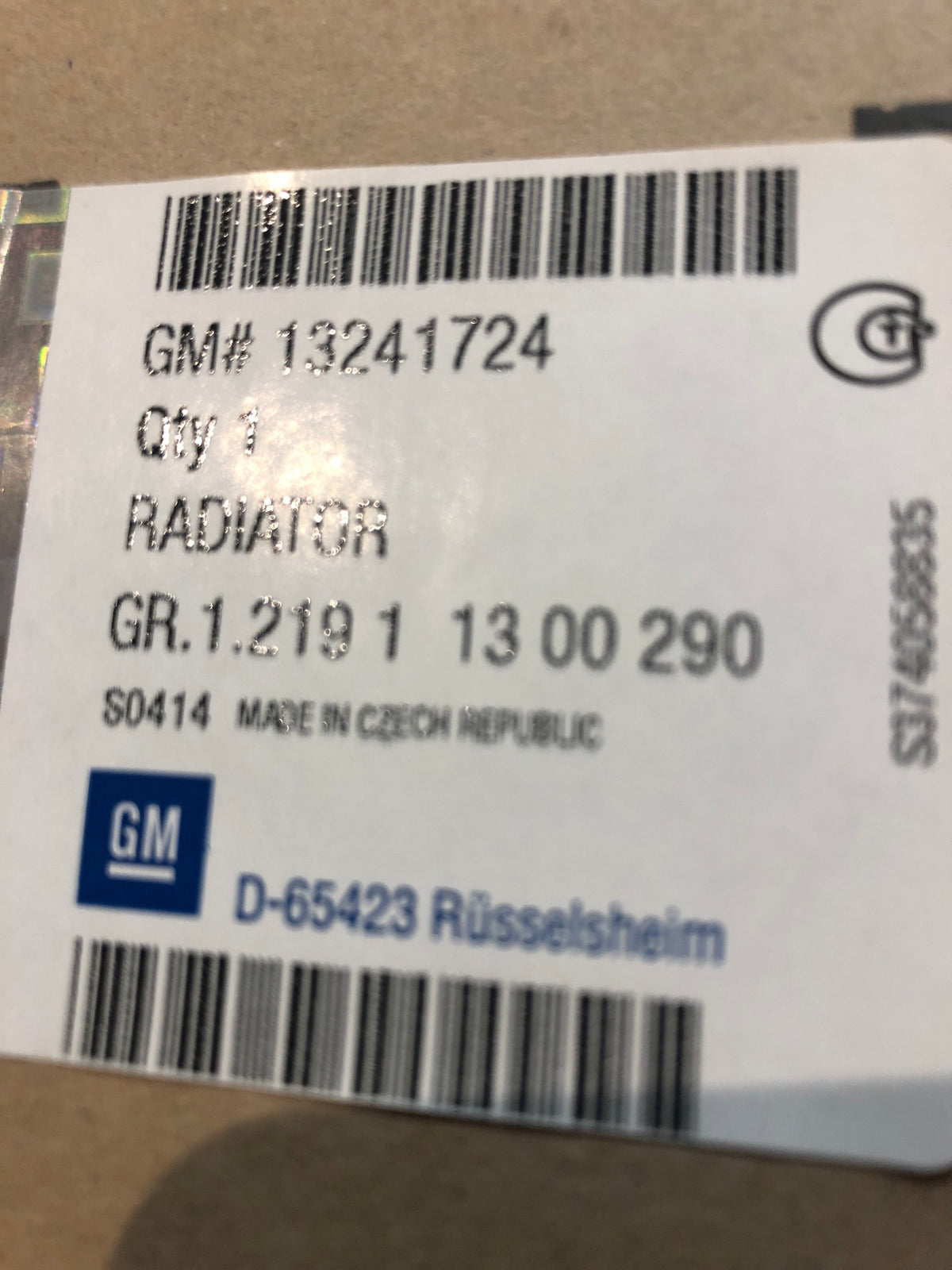Original Opel Insignia A Wasserkühler Neu