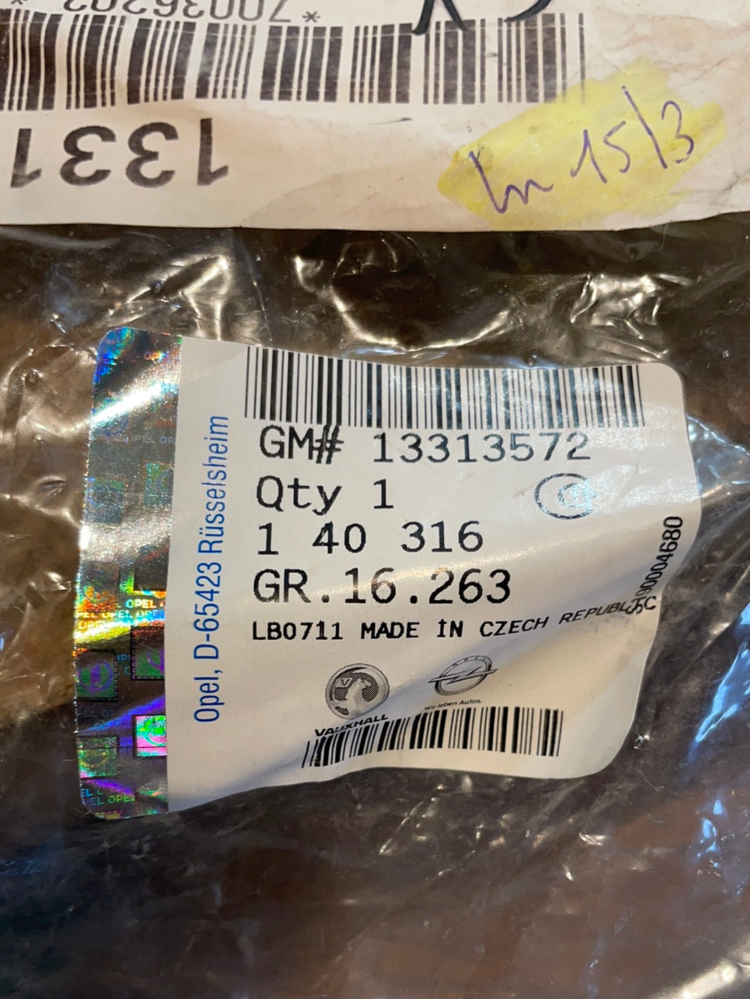 Original GM Opel Astra J 5-Türig Fensterheber rechts hinten Neu