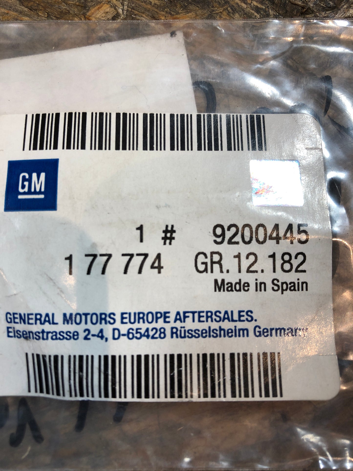Original GM Opel Astra G Zafira A Emblem Heckklappe Neu