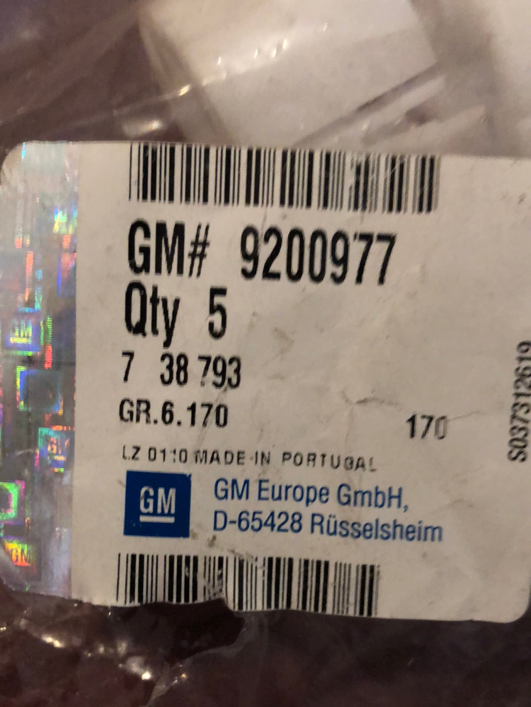 Original GM Opel Sockel Schalthebel Neu