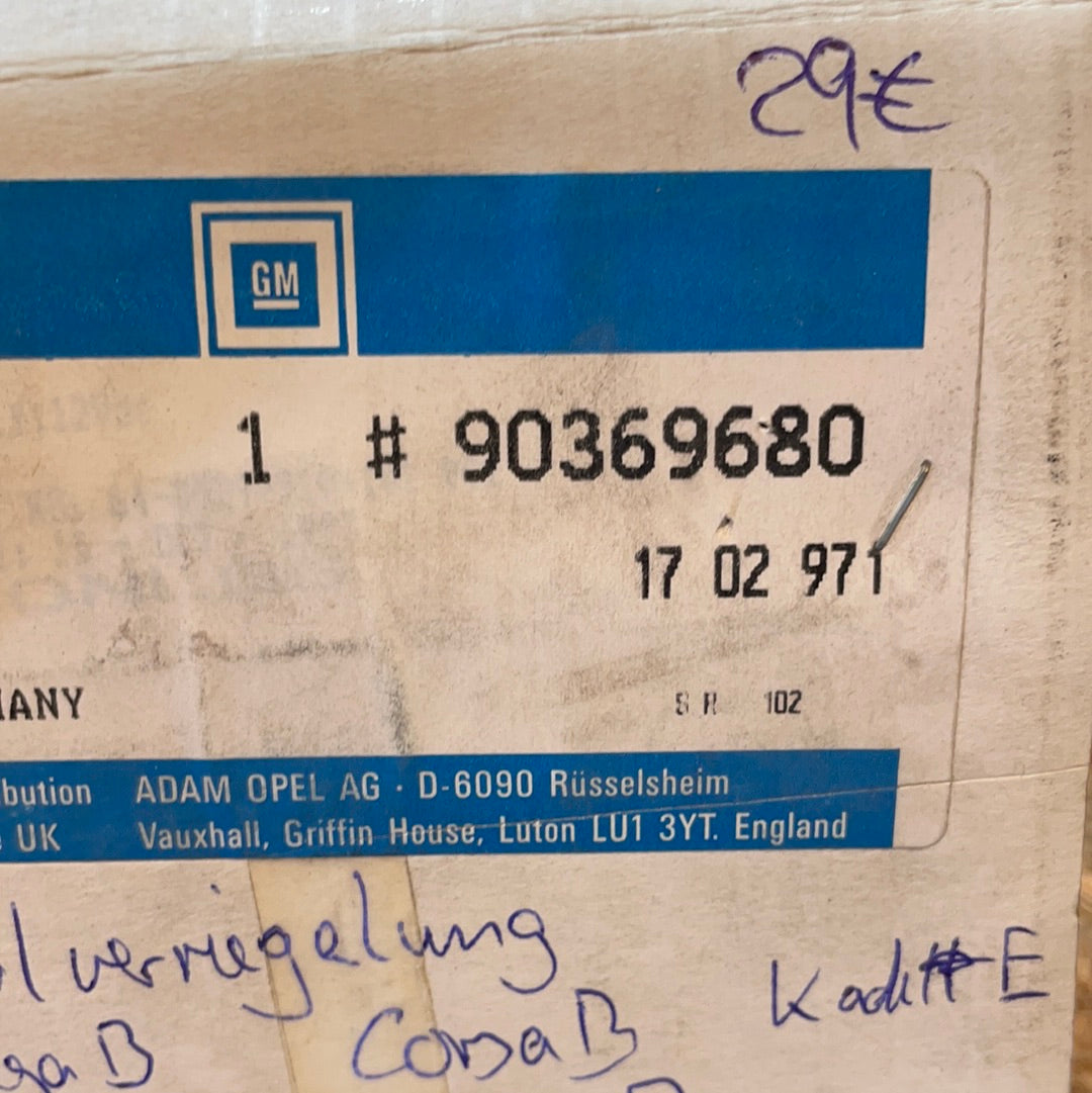 Original GM Opel Omega B Corsa A/B Tigra A Kadett E Verstärker Zentralverriegelung Neu