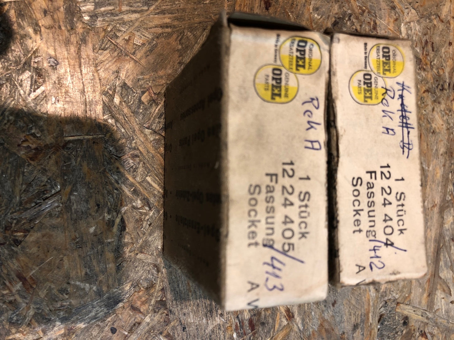 Original Opel Rekord A Kapitän Reflektor Rücklicht links rechts Neu