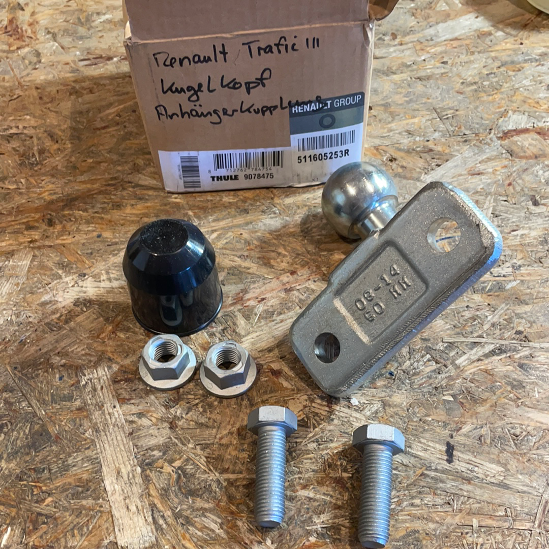 Original GM Renault Traffic 3 Kugelkopf Anhängerkupplung Neu