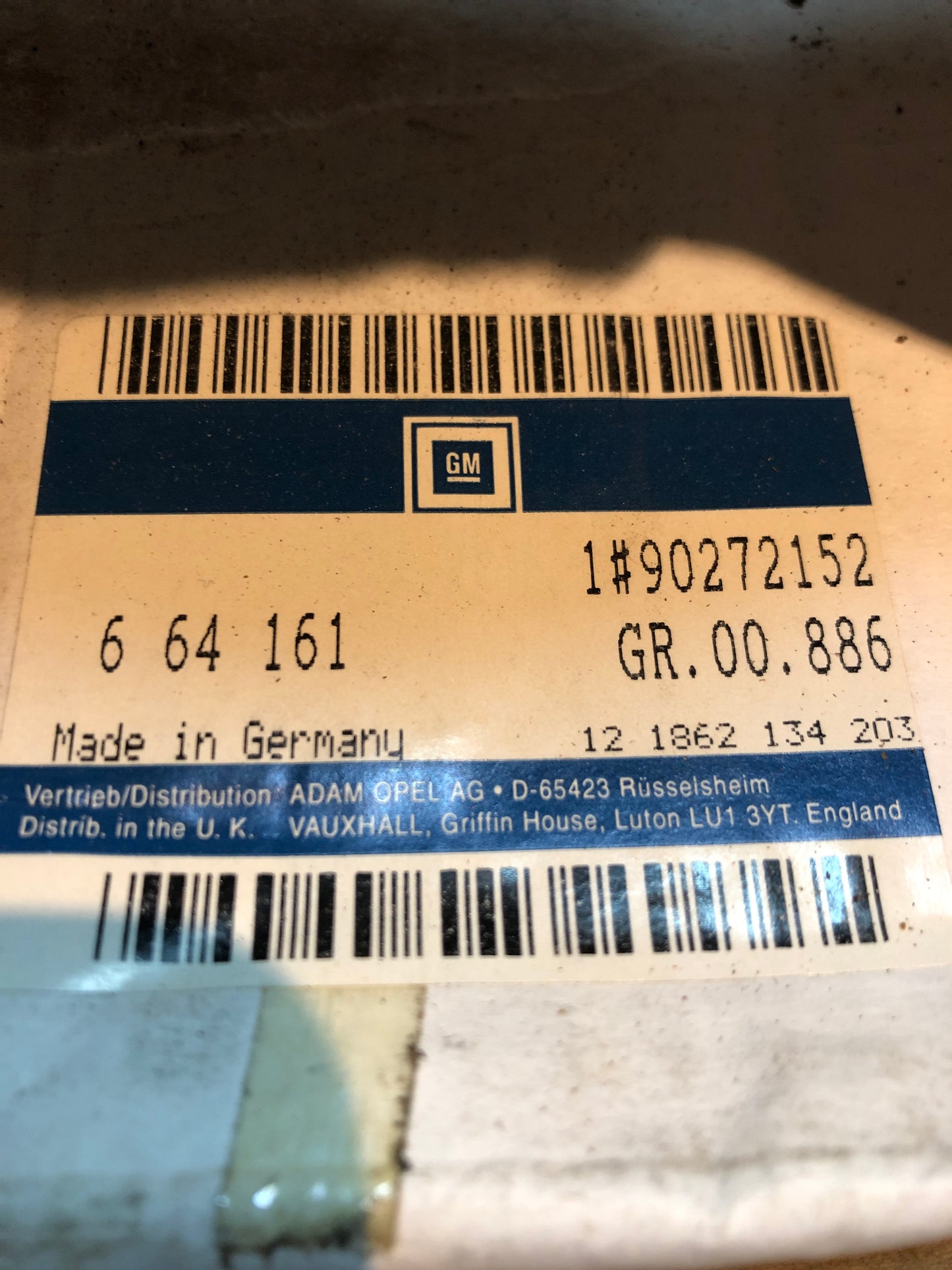 Original GM Opel Adam Kupplungsscheibe Neu