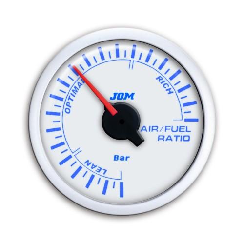 Zusatzinstrument, Dynamic, Luftverhältnis Air-Fuel, Schrittmotor Technik, 2-farbige LED Anzeige wählbar, Ø52mm