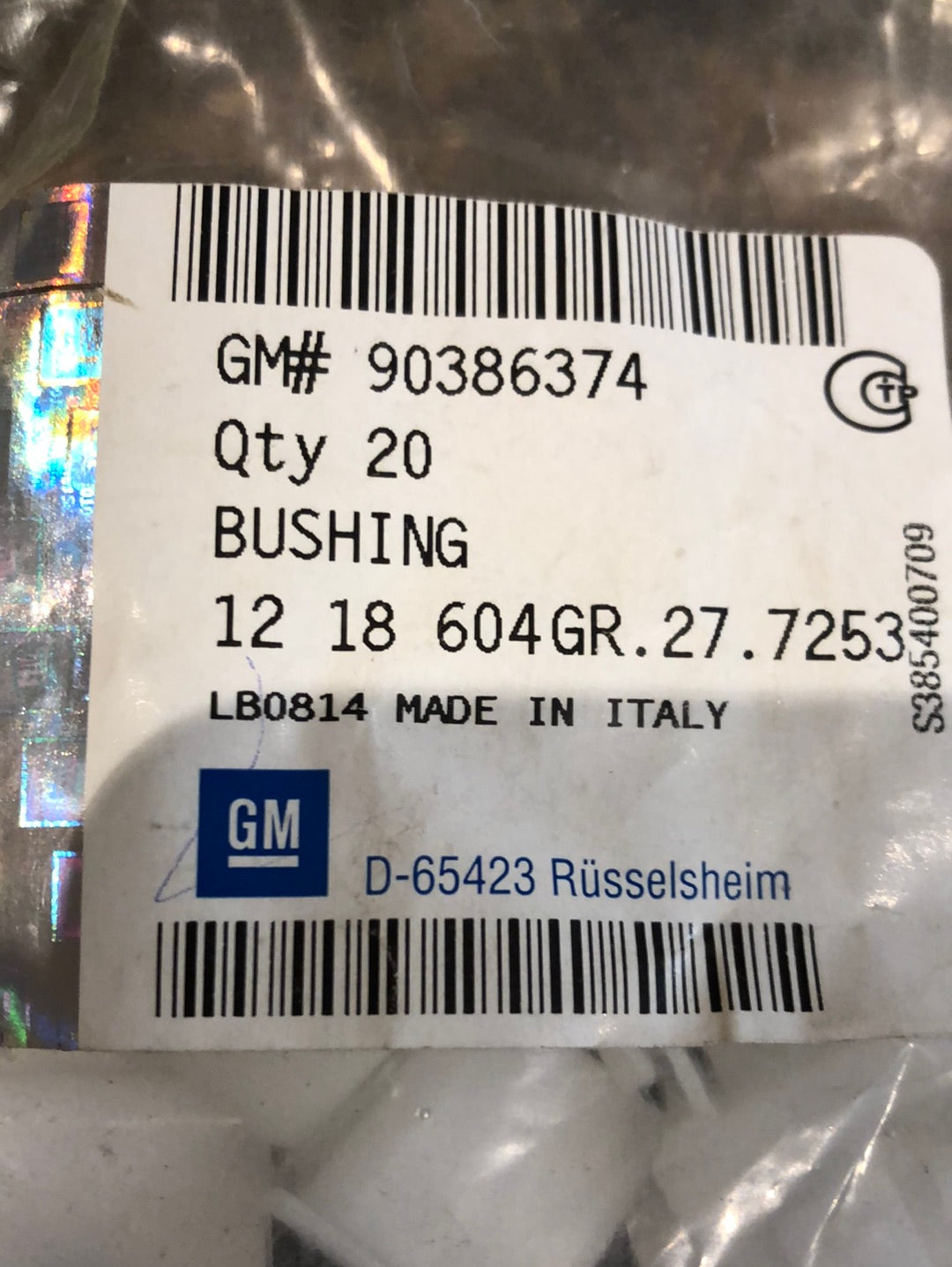 Original GM Opel Corsa B Tigra A Clips Scheinwerfer (1Stk) Neu