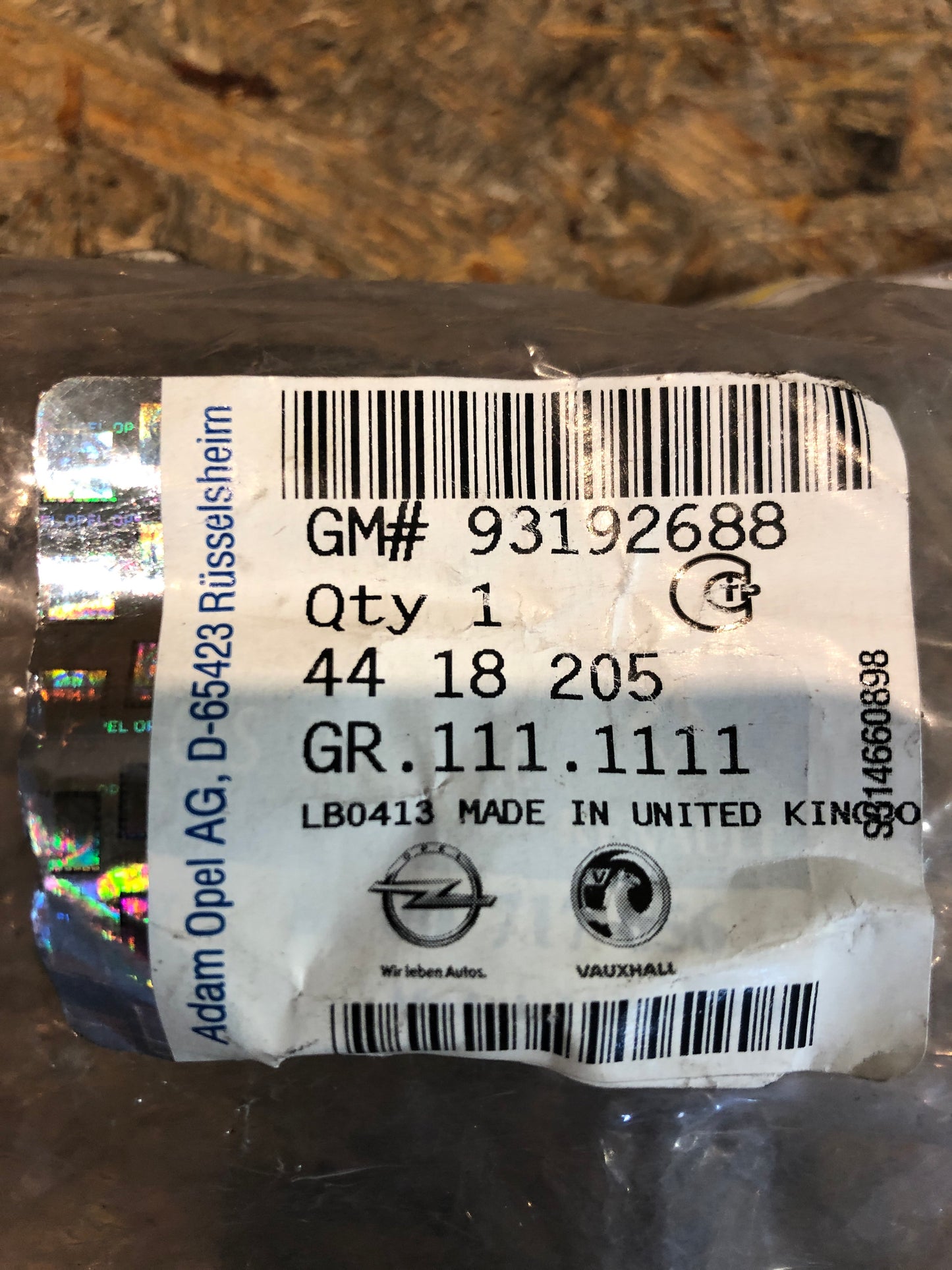 Original GM Opel Omega B Niveausensor Luftfederung Neu