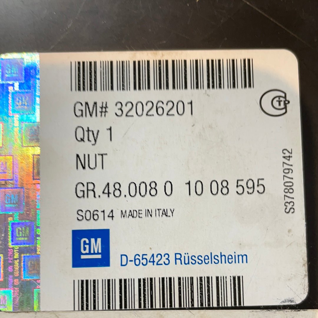 Original GM Opel Insignia A Felgenschloss Radmuttern Neu