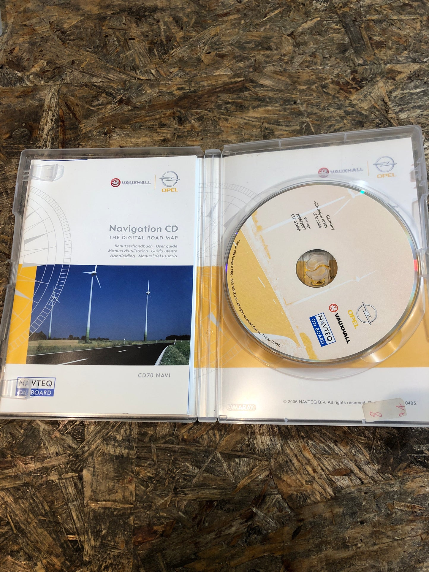 Original Opel Navigation System CD 70 2006/2007