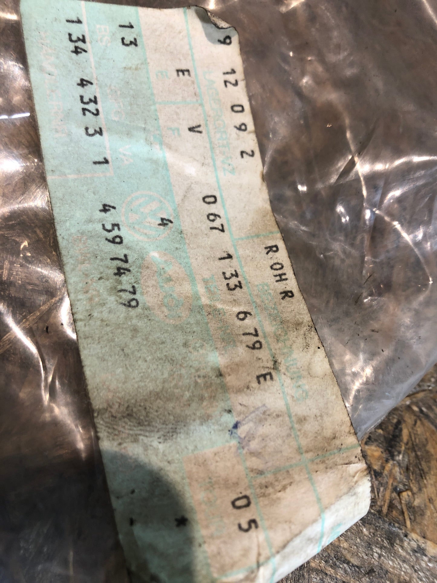 Original Opel Caddy 1 Golf 1 Jetta 1 Kraftstoffleitung Neu