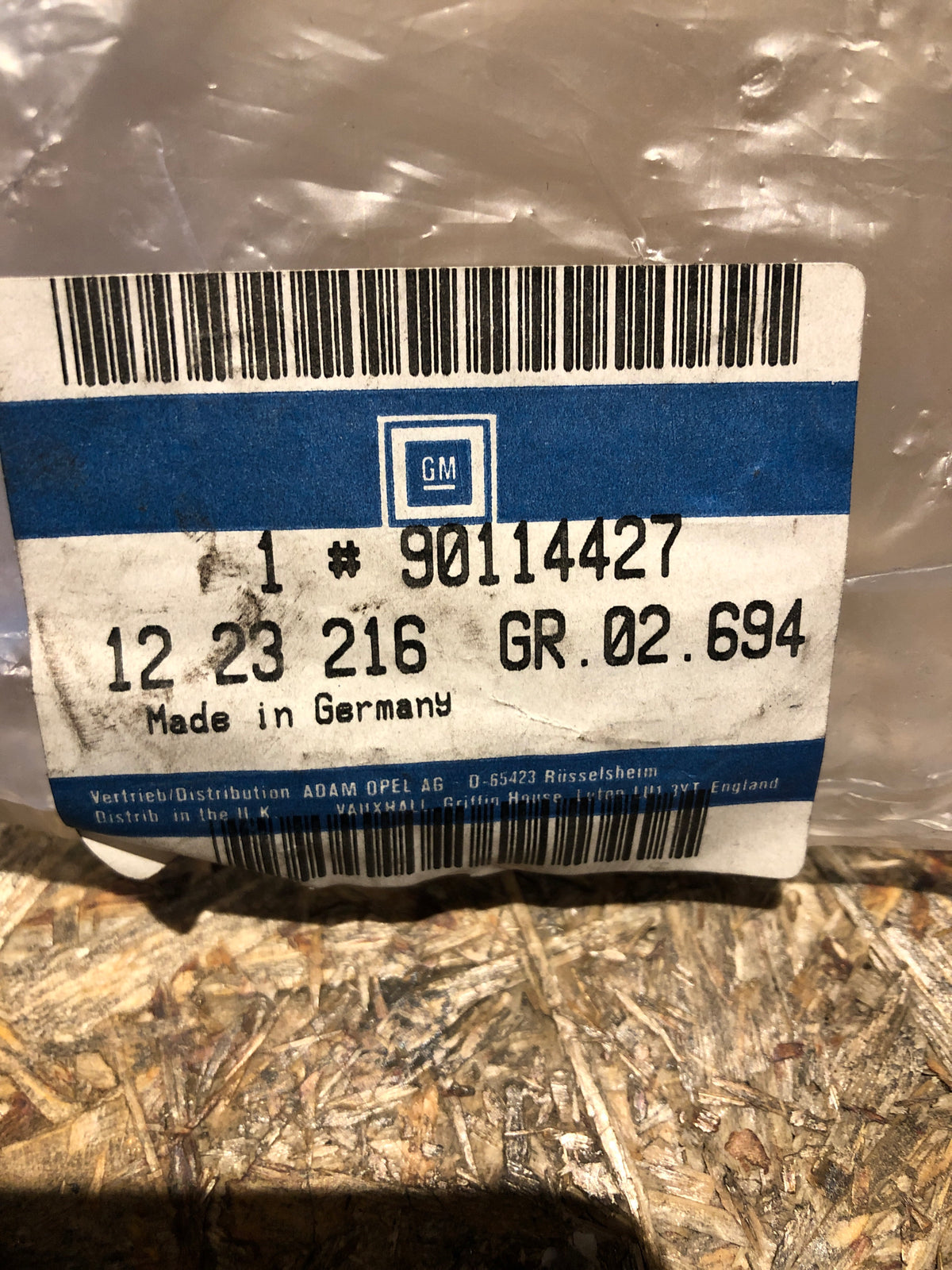 Original Opel Kadett D Lampenträger Neu