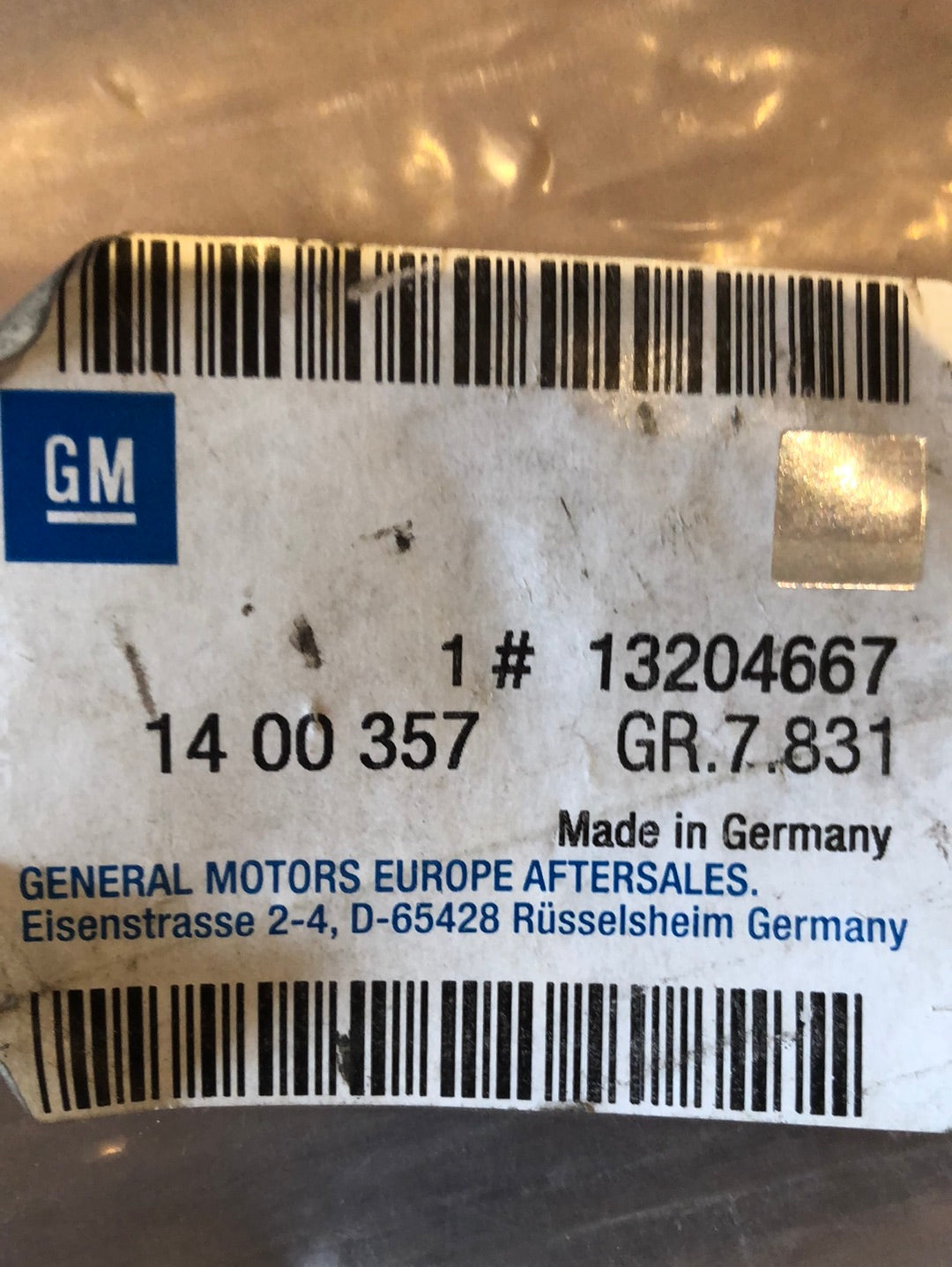 Original GM Opel Vectra C Signum Frontspoiler Lippe links Neu