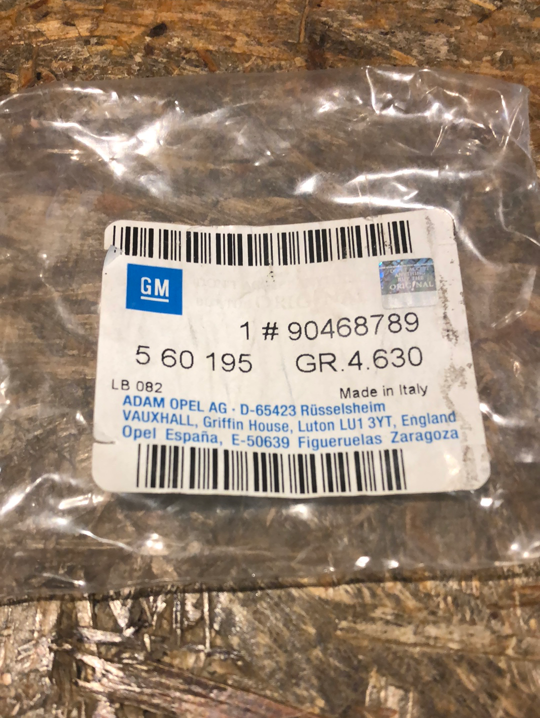 Original Opel Astra H Zafira B Gummi Kupplungspedal Neu