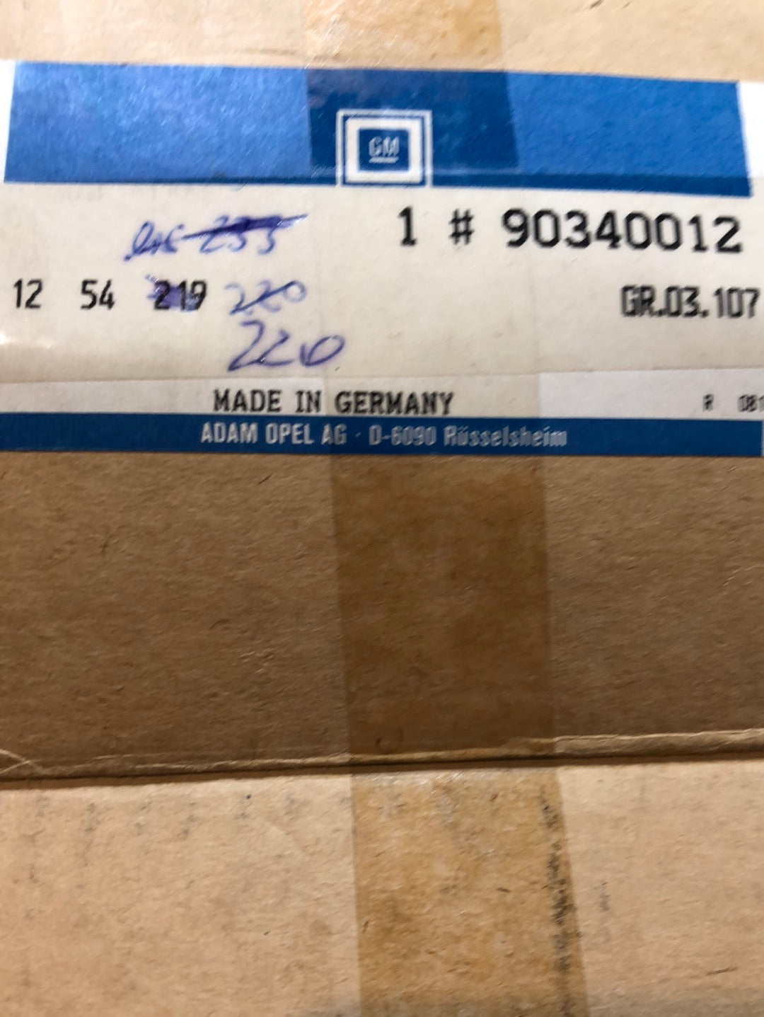 Original GM Opel Kadett E 2.X Tankgeber Neu