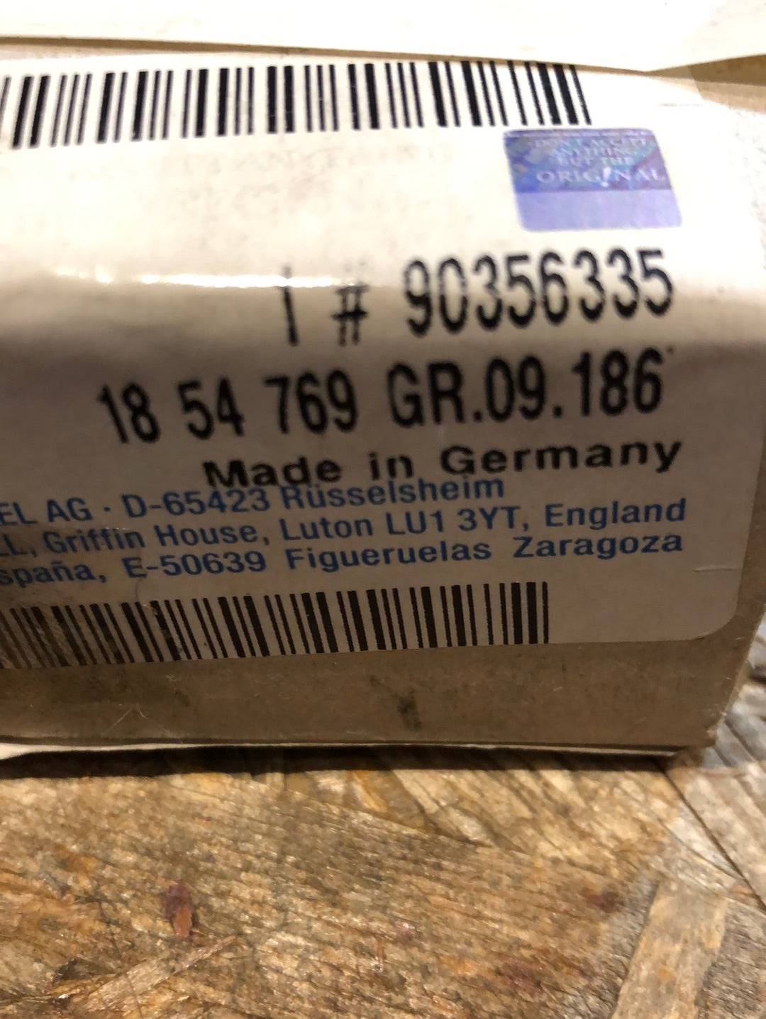 Original GM Opel Vectra A Calibra Schalter Kompressor Klimaanlage Neu