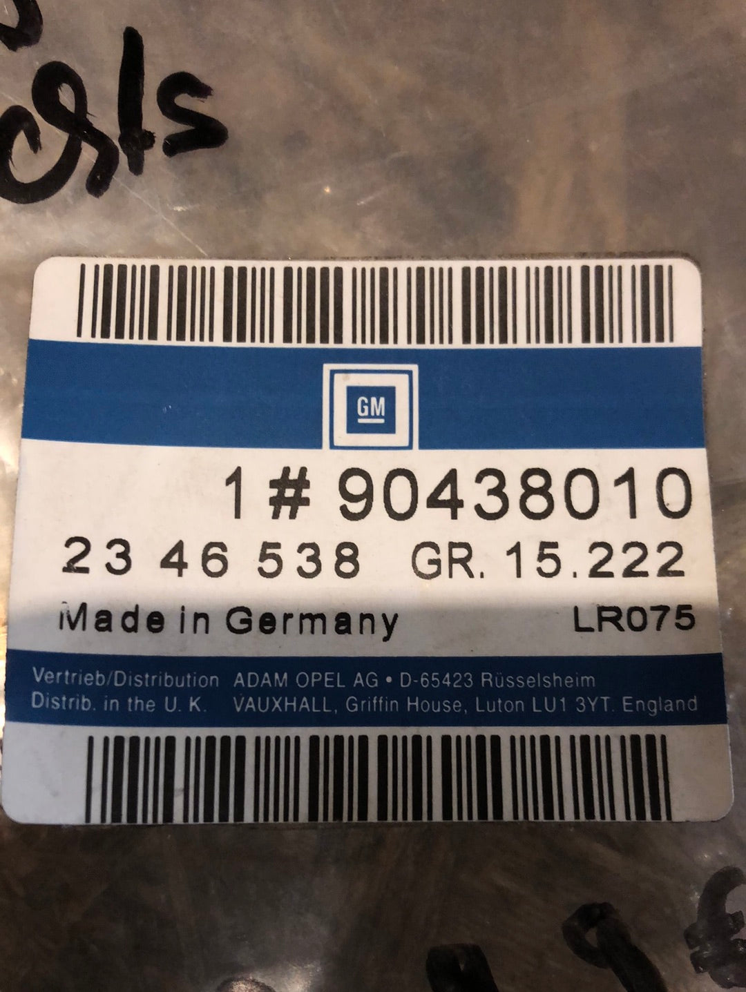 Original GM Opel Astra F Abdeckung Öffnung Heckleuchte rechts Neu