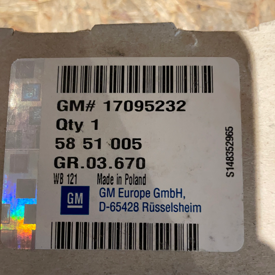 Original GM Opel Tigra A AGR-Ventil Neu