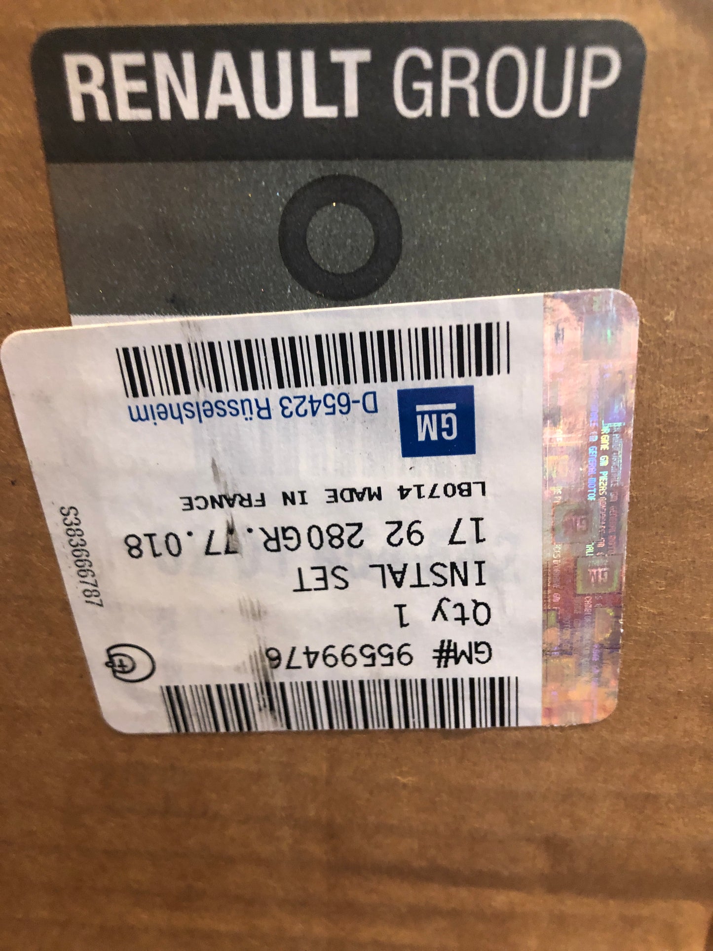 Original Opel Vivaro B Schutzgitter für Seitenfenster hinten links & rechts Neu