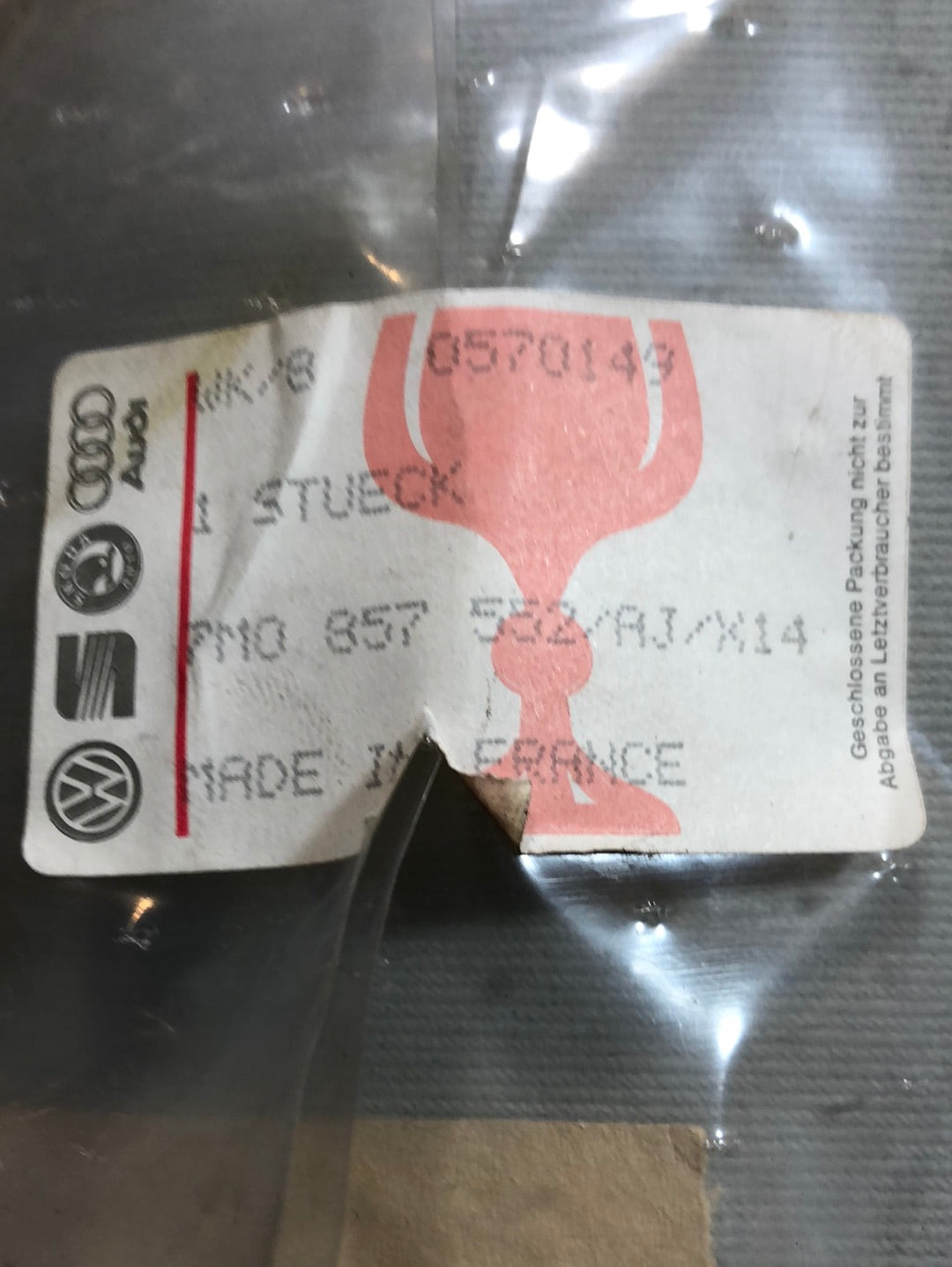 Original VW Sharan Sonnenblende vorne rechts Neu