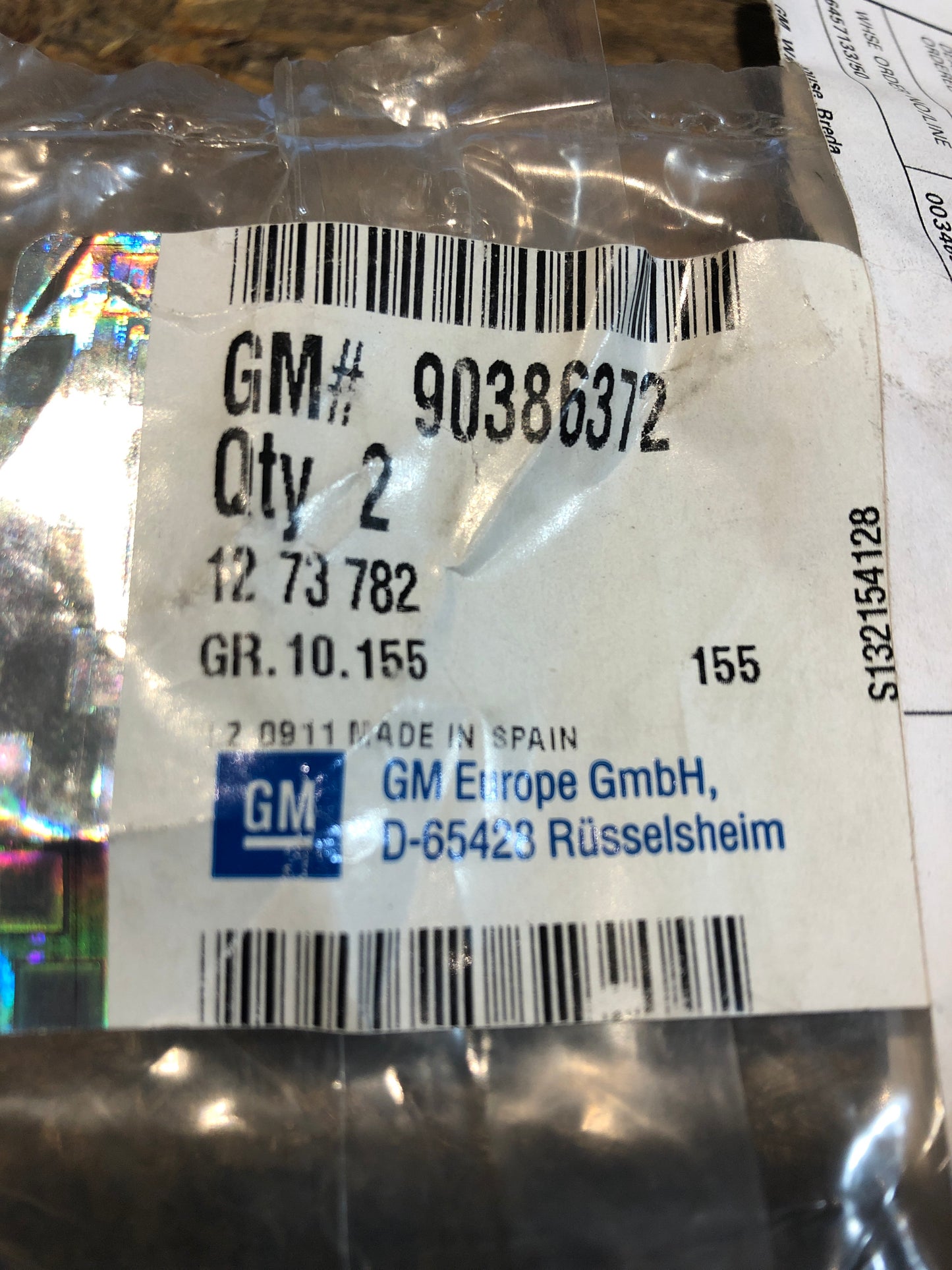 Original Opel Corsa B Tigra A Kappe Heckscheibenwaschanlage Neu