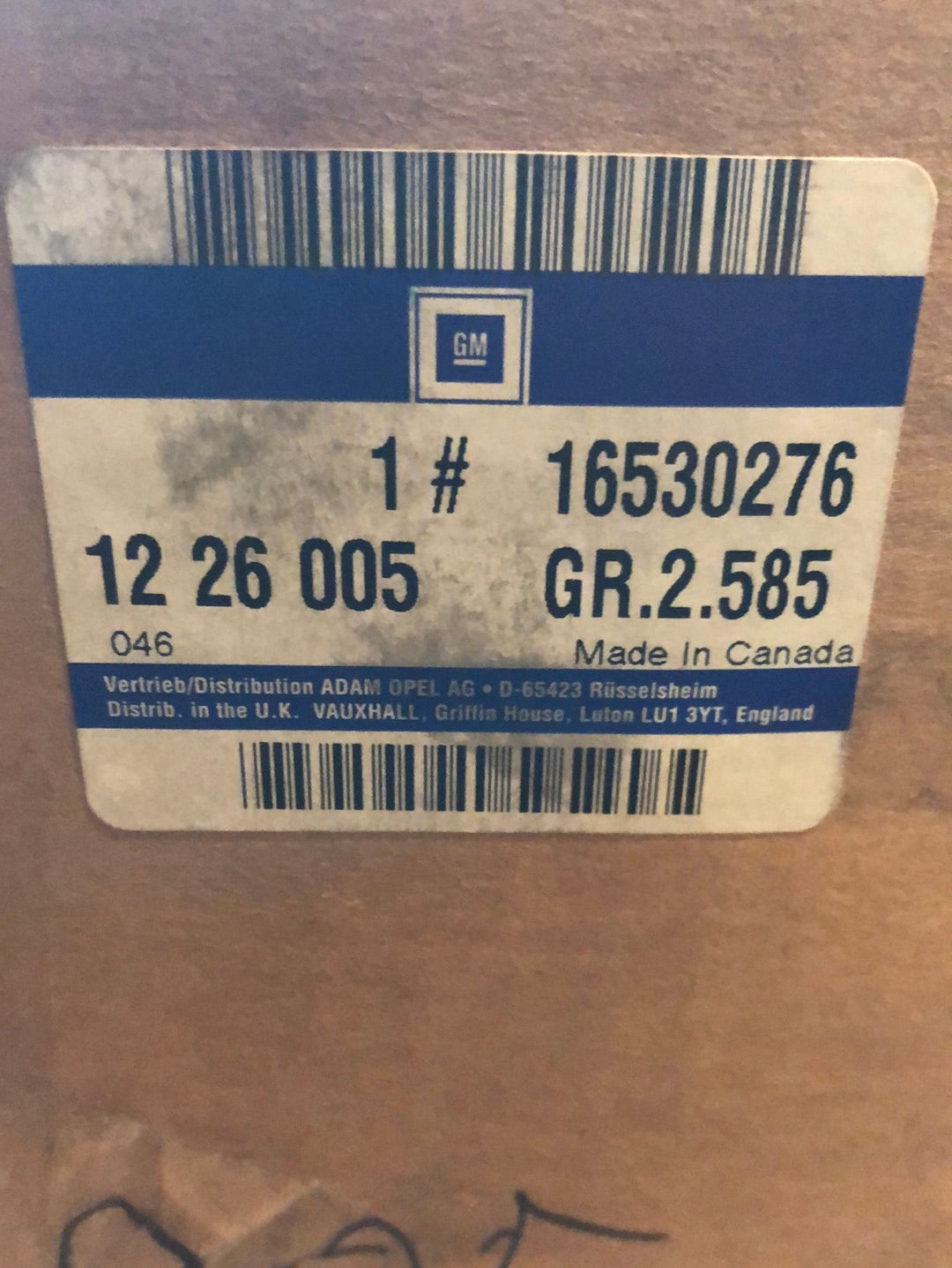 Original GM Opel Sintra 2.2 3.0 Blinkleuchte rechts Neu