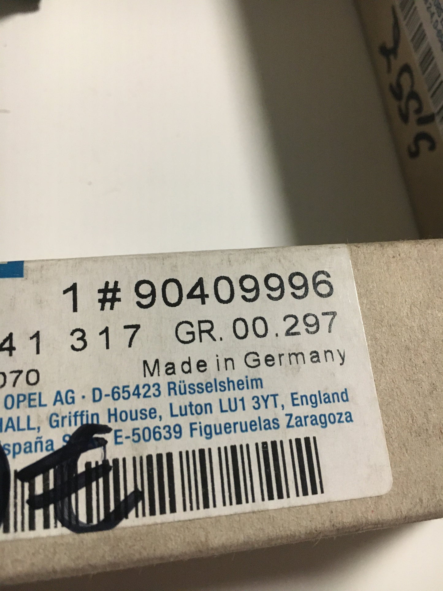 Original Astra F caravan Omega B Astra B Vectra B Auslassventil NEU