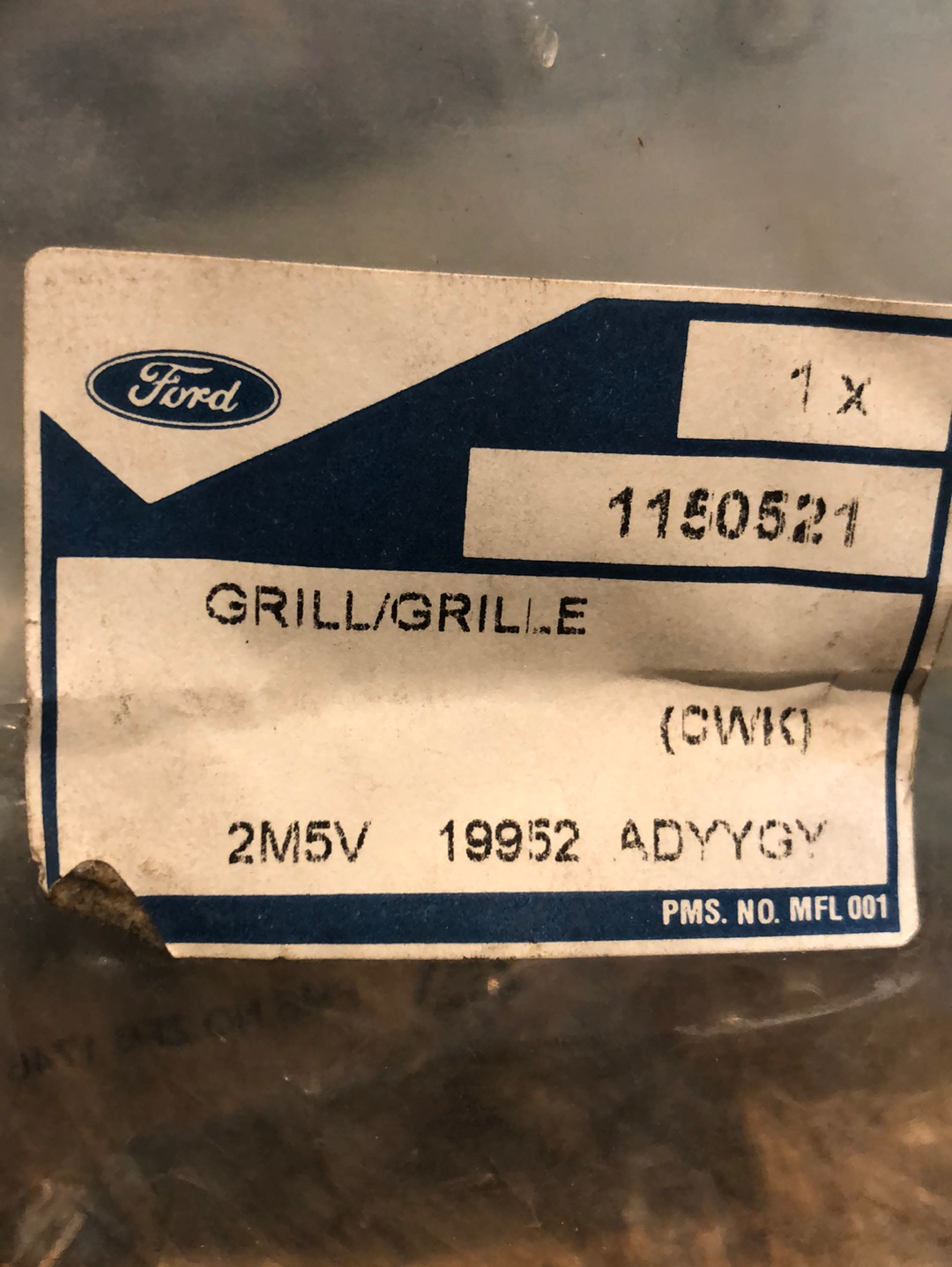 Original Ford Fiesta Lüftungsgitter vorne rechts Neu