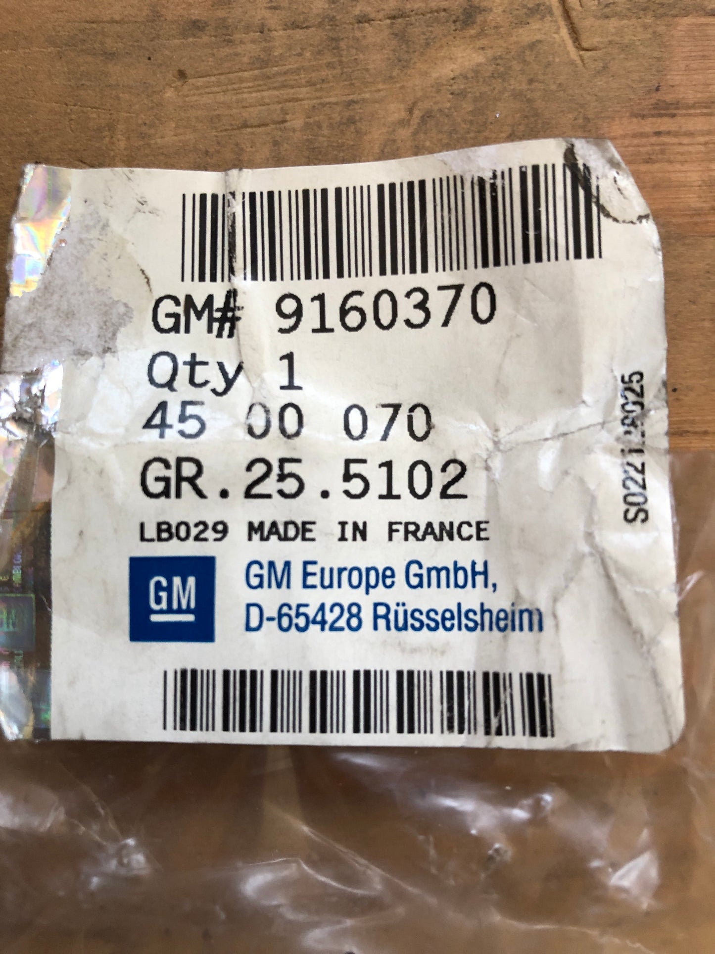 Original GM Opel Movano A Relais Magnetventil Zünder Neu