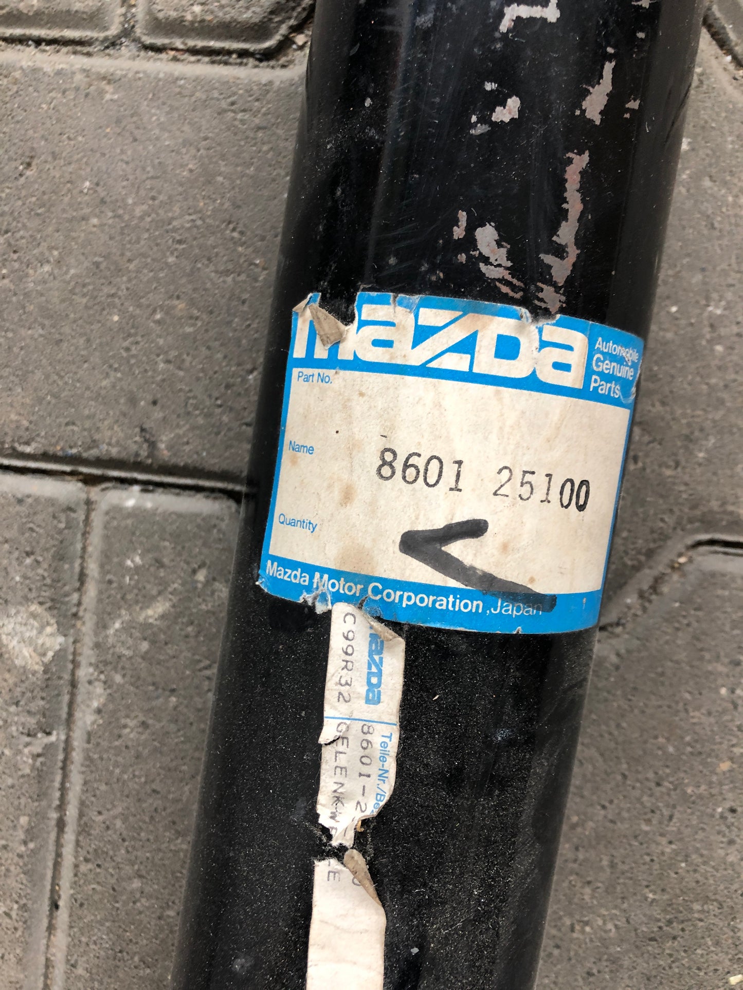 Original Mazda 323 Kardanwelle Neu