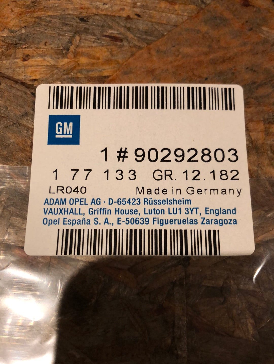 Original GM Opel Omega A Schriftzug „Omega 3000“ Neu