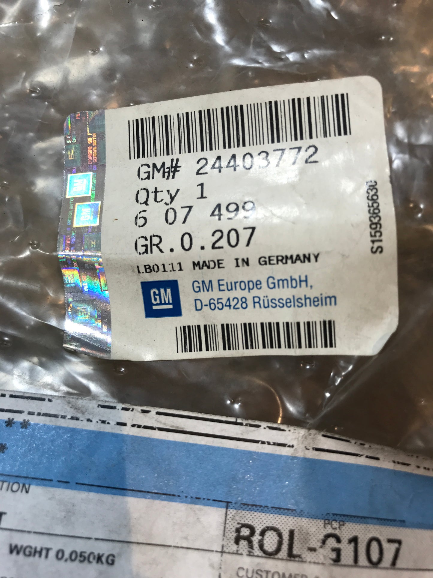 Original Opel Corsa C/D 1.0 Dichtung Zylinderkopf Deckel NEU