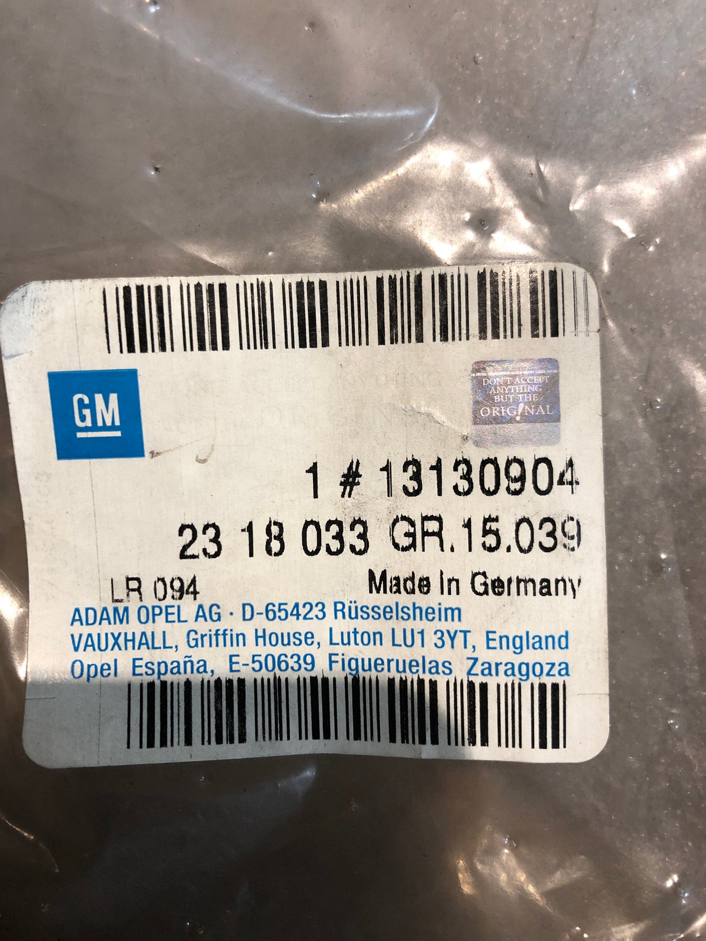 Original Astra G Zafira A Blende Mittelarmlehne