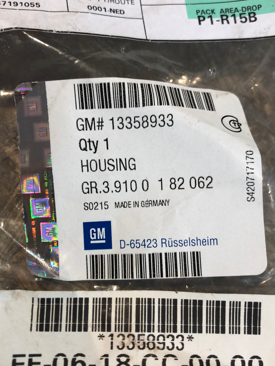 Original GM Opel Astra J Tankdeckel Tankklappe Neu