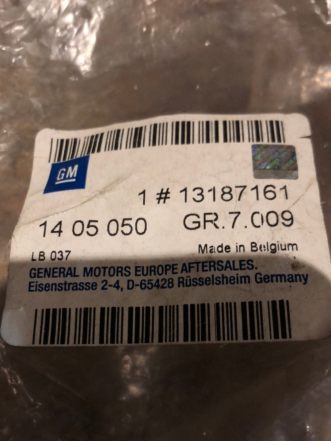 Original GM Opel Astra H Spoiler vorne unten rechts Neu