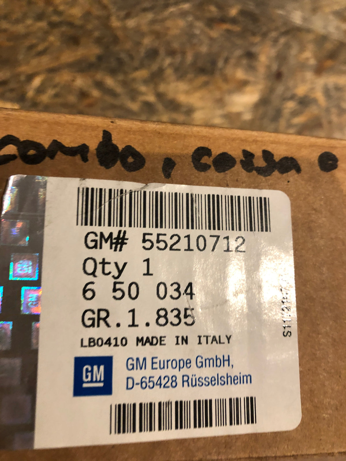 Original Opel Combo, Corsa C Wärmetauscher Neu