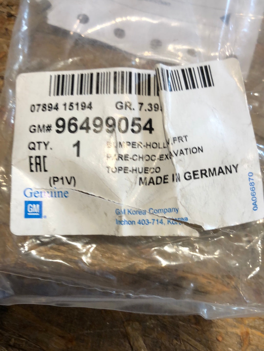 Original GM Chevrolet Evanda 2.0 Epica 2.0 Anschlagpuffer Stoßdämpfer Neu