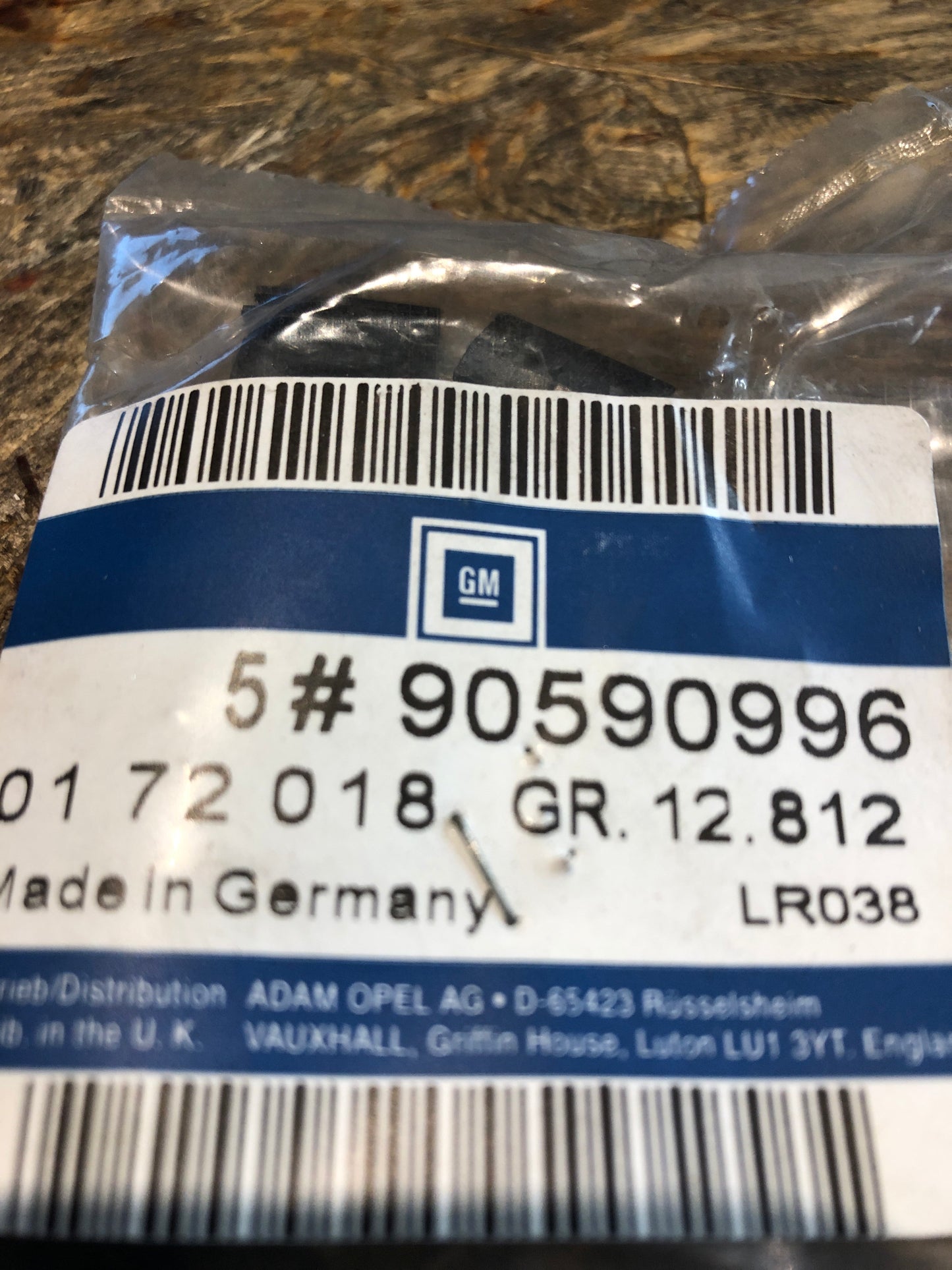 Original Opel Astra G Zafira A Clip Zierleiste Türe Neu