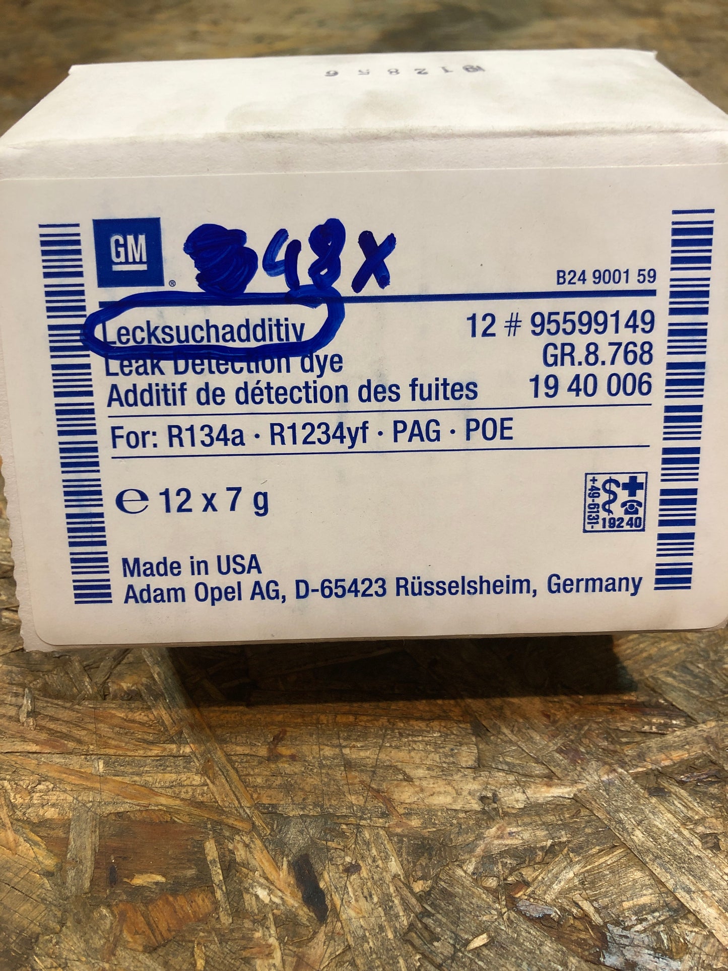 Original GM Opel Lecksuchadditiv Neu