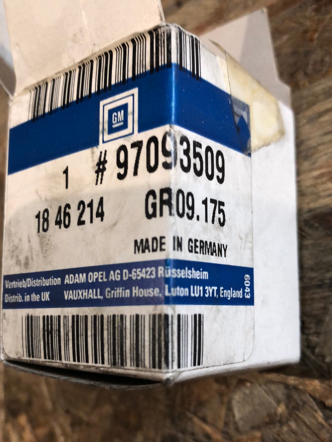 Original GM Opel Frontera B Druckschalter Kondensator Klimaanlage Neu