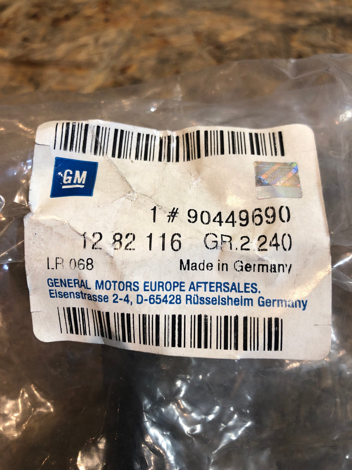 Original GM Opel Vectra B 1999 Zündleitung Neu