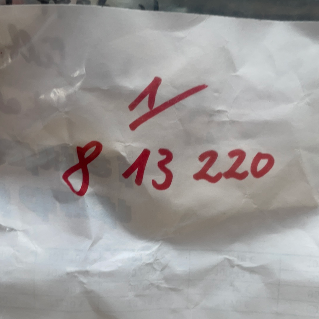 Original GM Opel Ascona C Kadett E 1,6D Einfachboxfilter Thermoschalter Neu