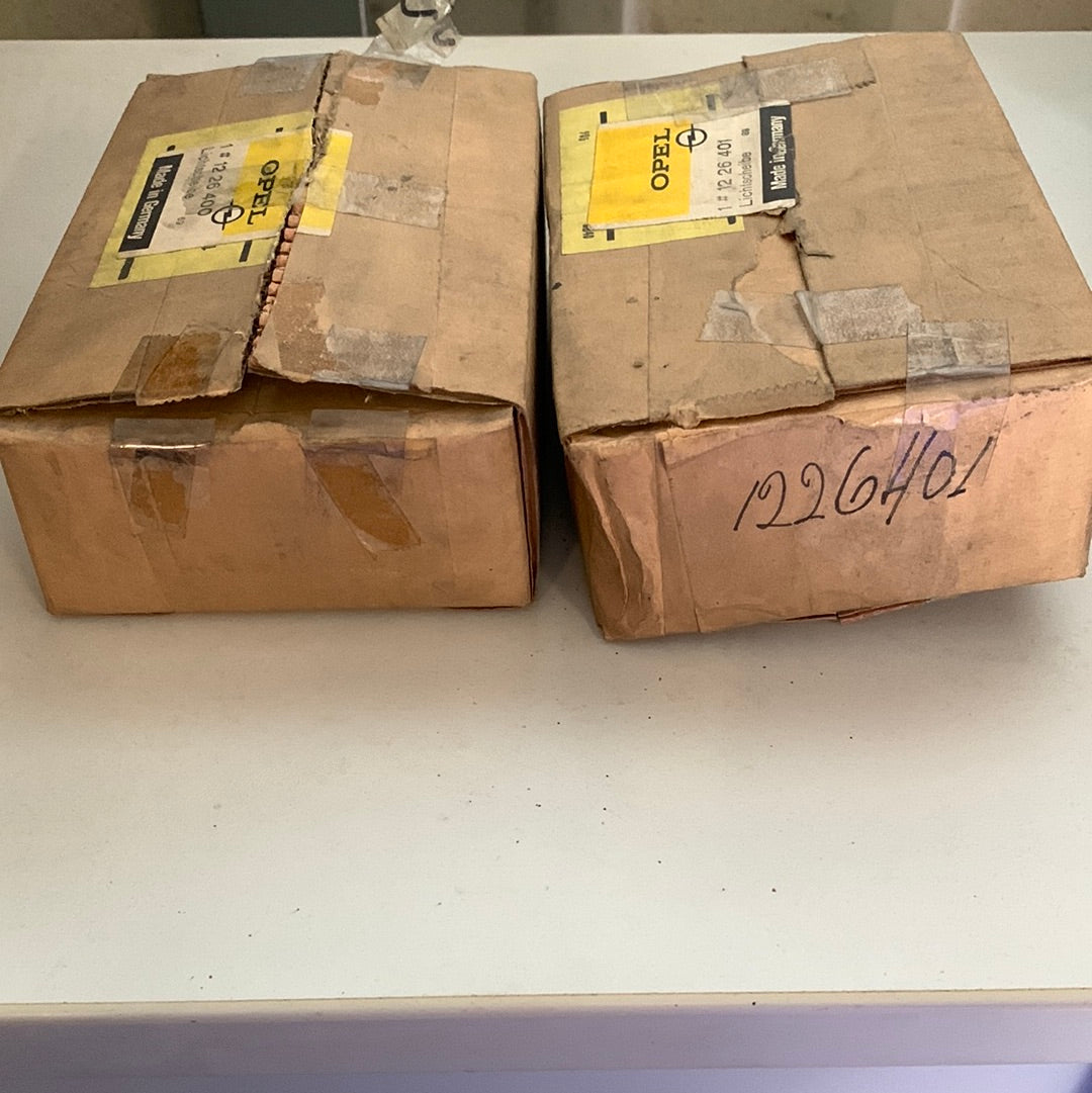 Opel Kapitän / Admiral / Diplomat / Kadett Blinker Einsatz set links rechts Neu