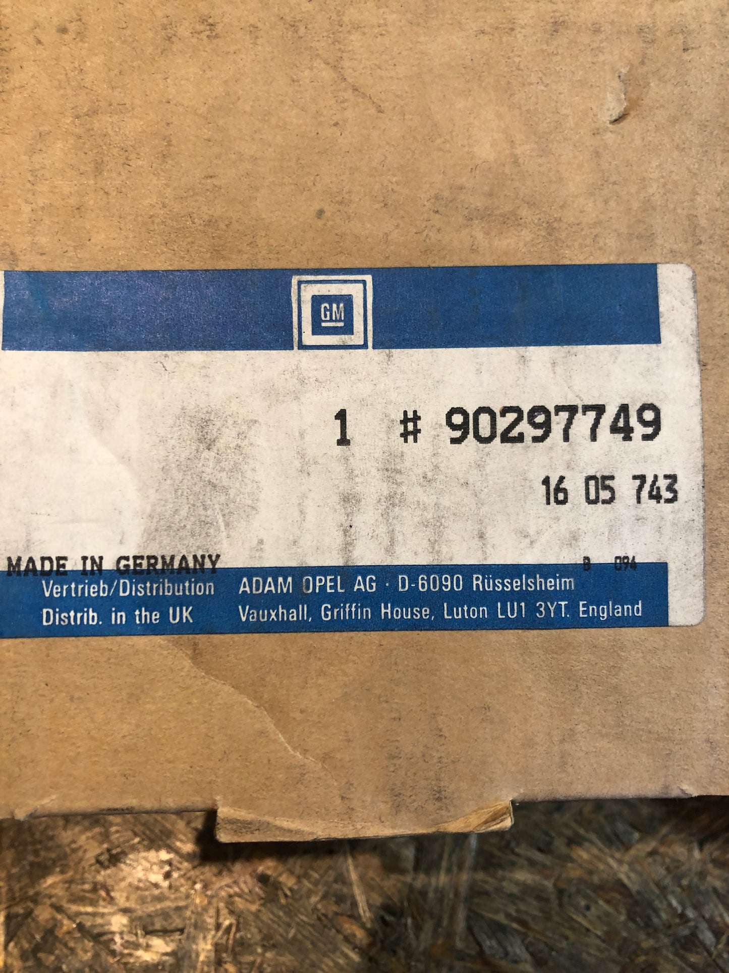 Original GM Opel Ascona C Kadett D Bremsbackensatz Neu