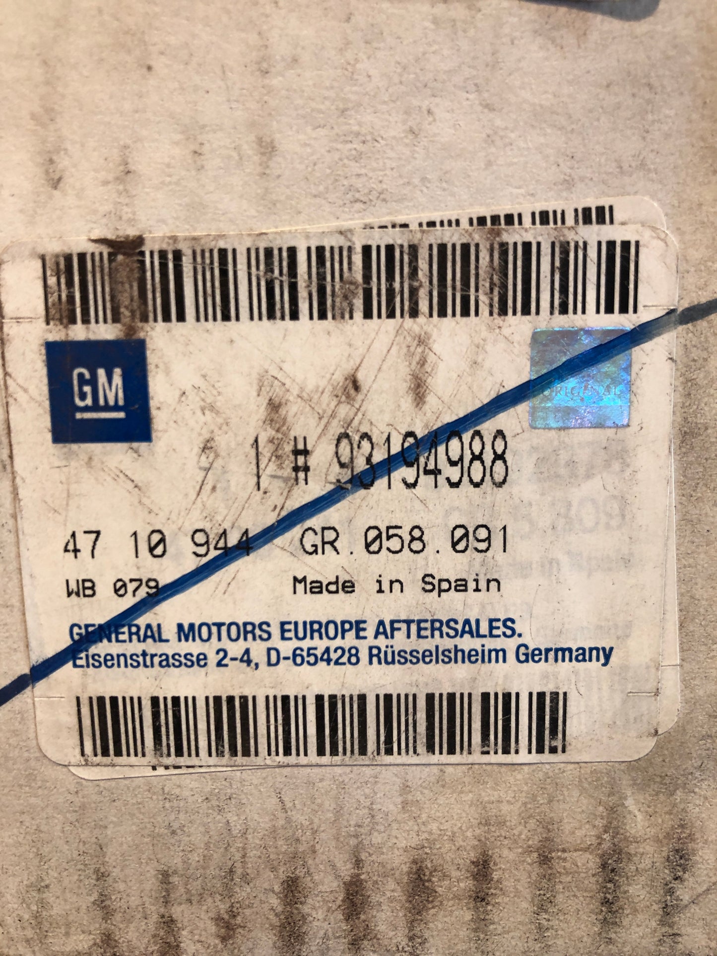 Original GM Opel Agila B Agila MK2 (B) Suzuki Splash Suzuki Swift 3 Bremsscheibe belüftet Neu