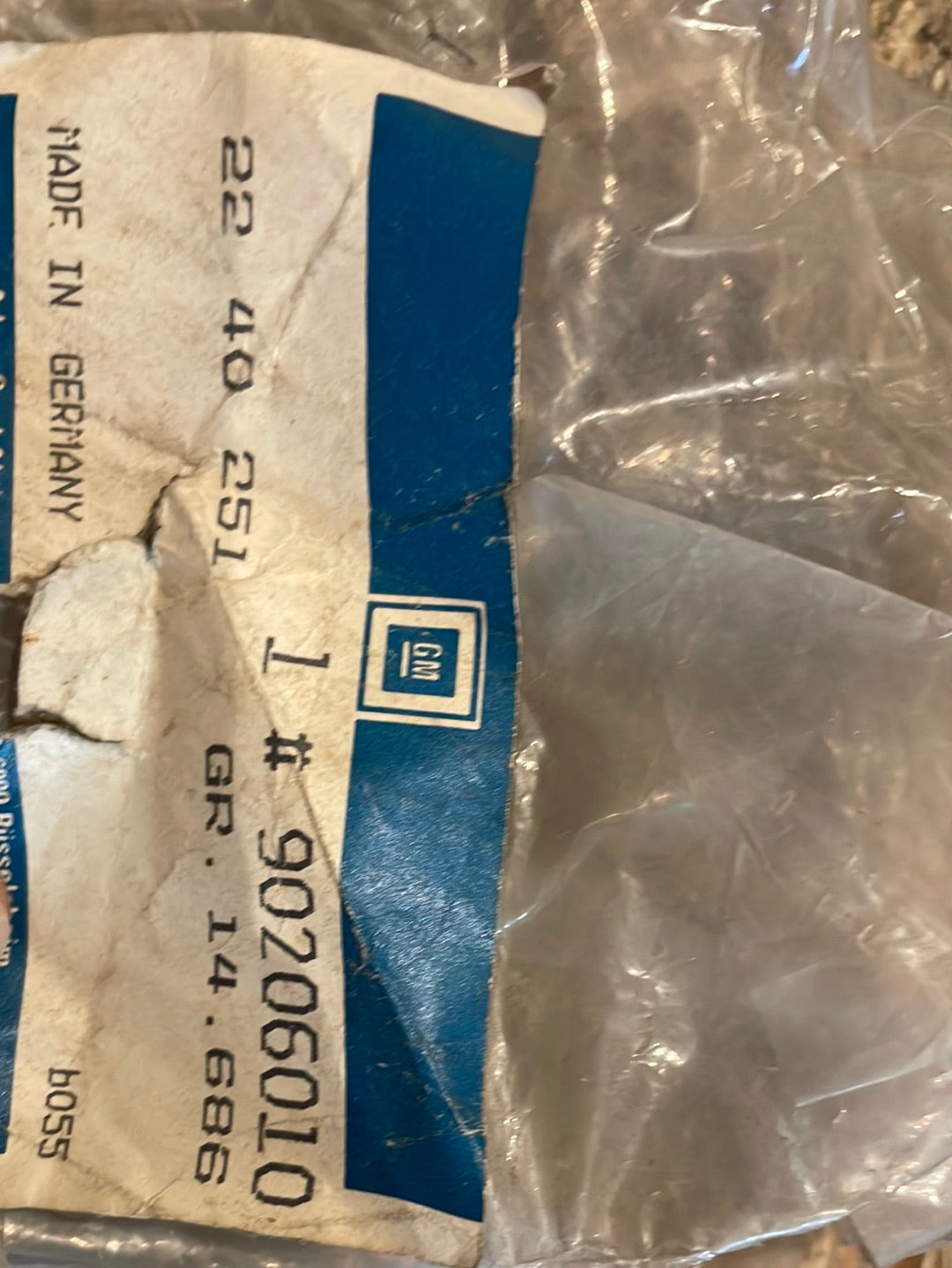 Original GM Opel Kadett E Haltegriff rechts Neu